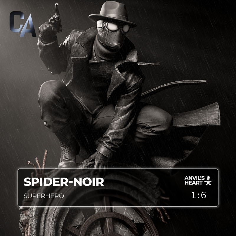 Spider Noir | Handcrafted Figure