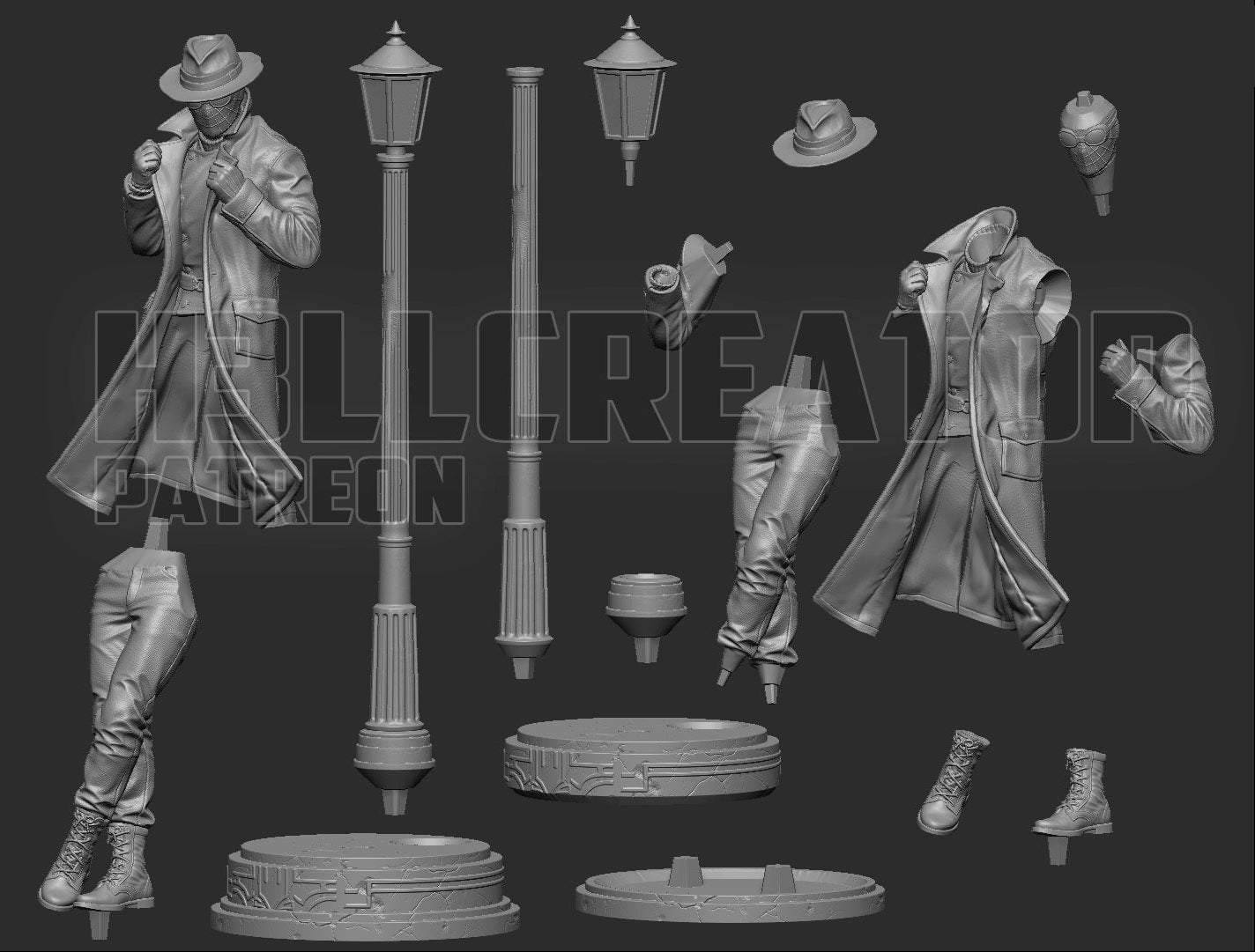 Spider Noir | Handcrafted Figure