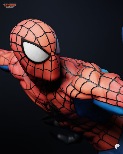 Web Slinging Hero | Handcrafted Figure