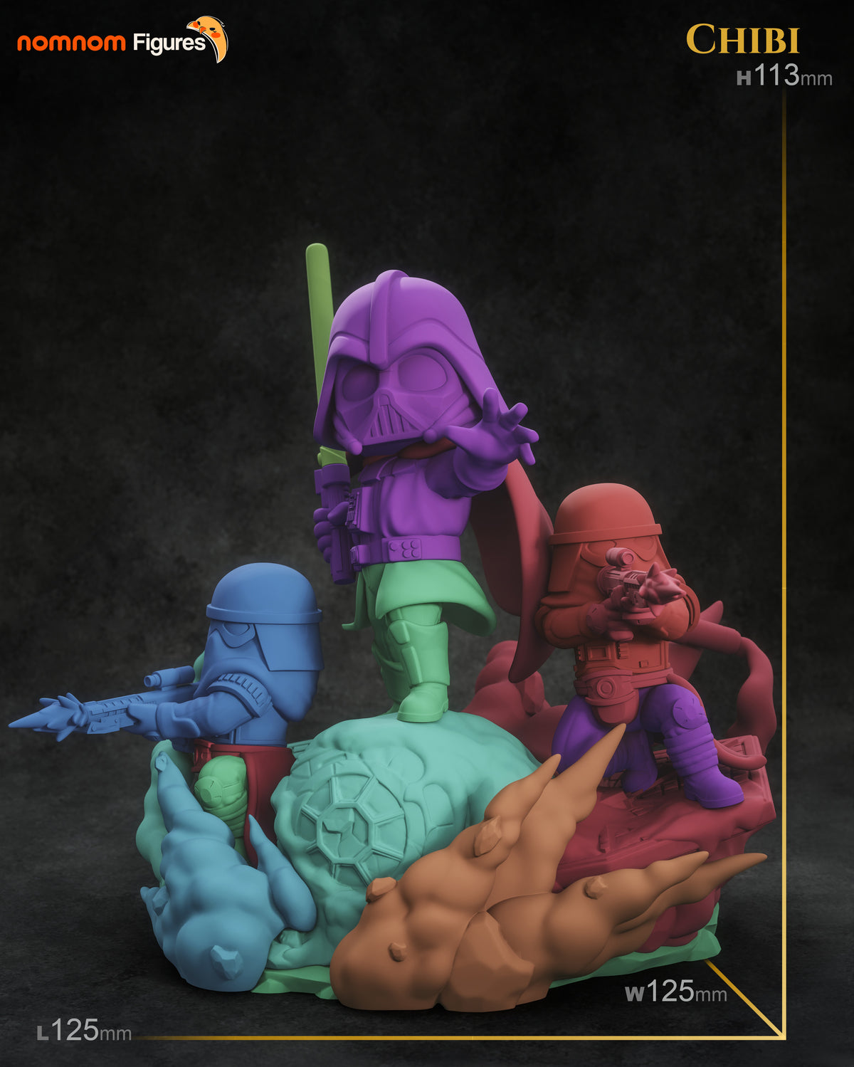 Dark Lord Chibi | Handcrafted Figure