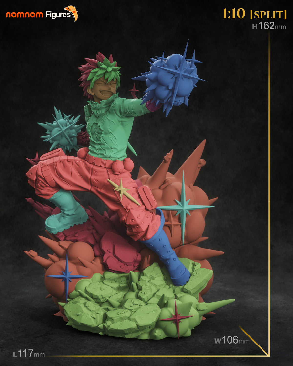 Explosion Hero | Handcrafted Figure