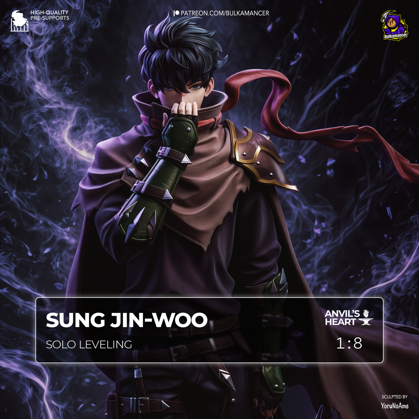 Sung Jin-Woo | Solo Leveling | Handcrafted Figure