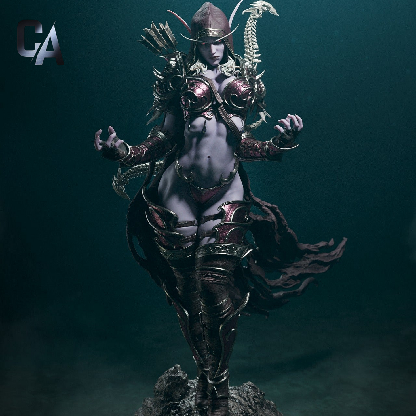Sylvanas Windrunner | World of Warcraft | Handcrafted Figure