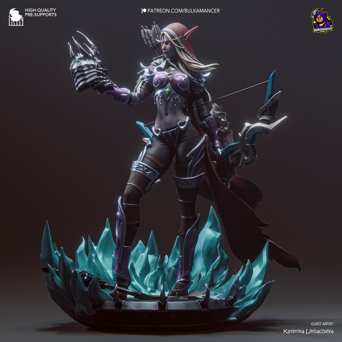 Sylvanas Windrunner | World of Warcraft | Handcrafted Figure