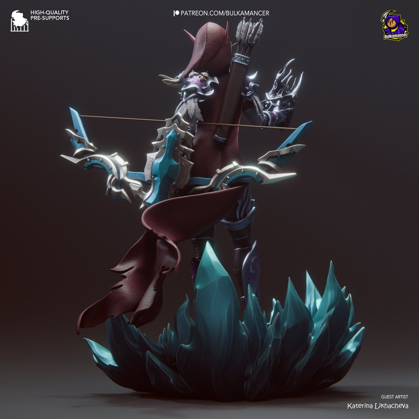 Sylvanas Windrunner | World of Warcraft | Handcrafted Figure