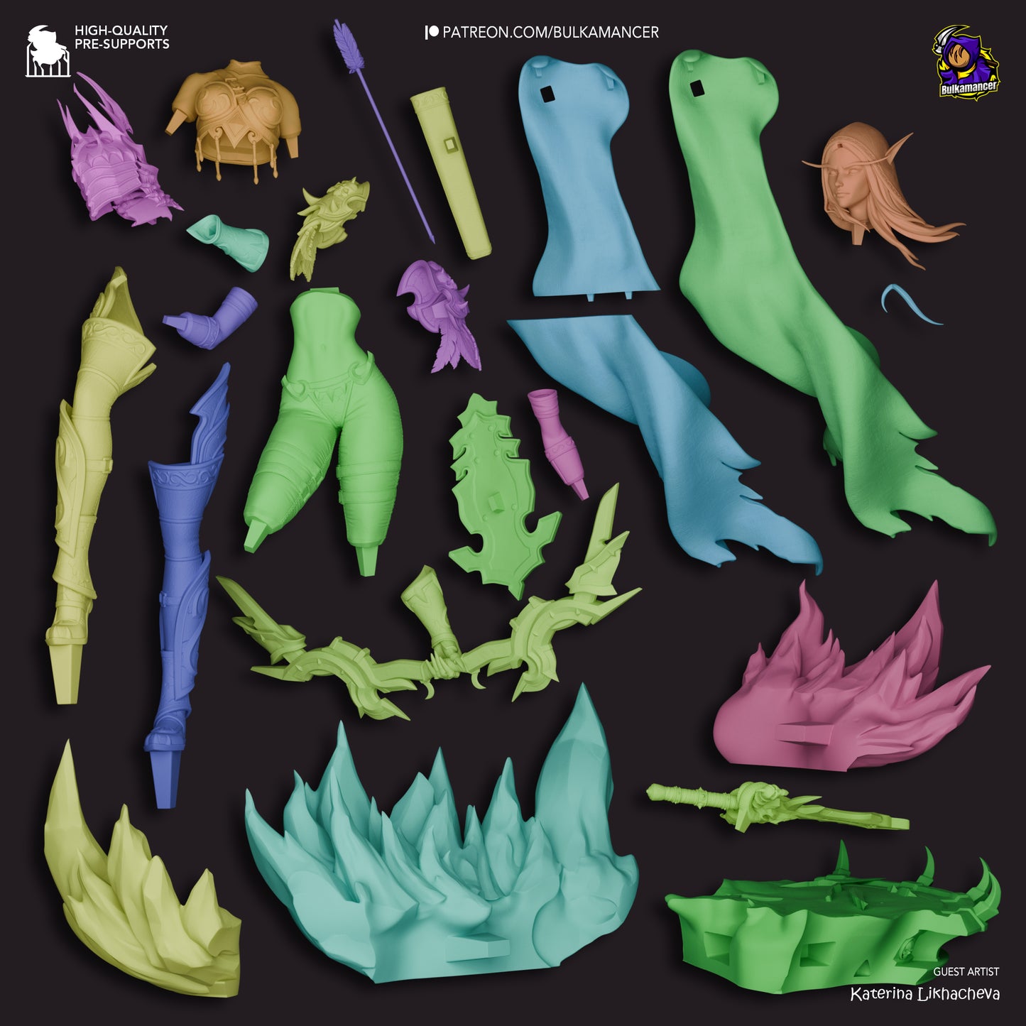 Sylvanas Windrunner | World of Warcraft | Handcrafted Figure