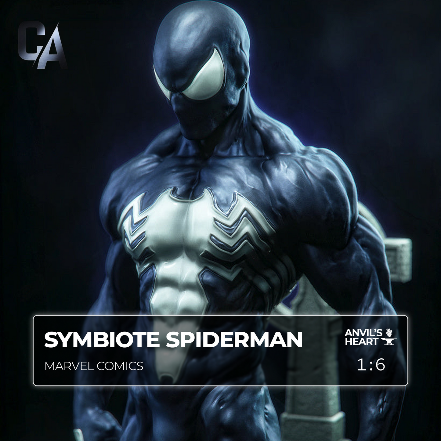 Shadow Web Warrior | Handcrafted Figure