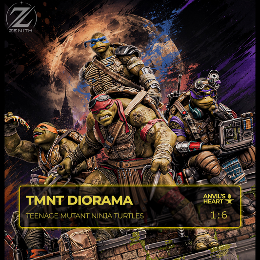 TMNT Diorama | Handcrafted Figure