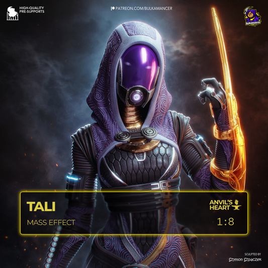 Tali | Mass Effect | Handcrafted Figure