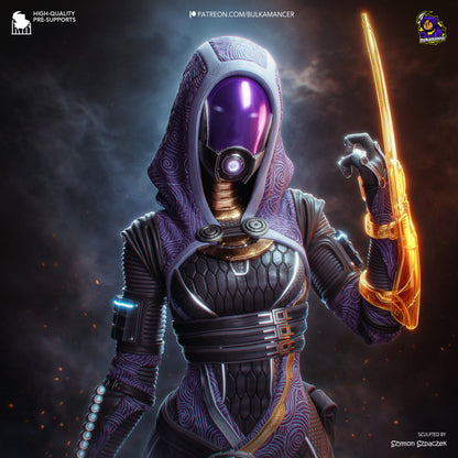 Tali | Mass Effect | Handcrafted Figure