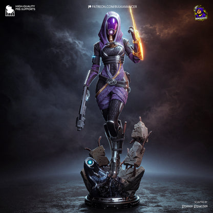 Tali | Mass Effect | Handcrafted Figure