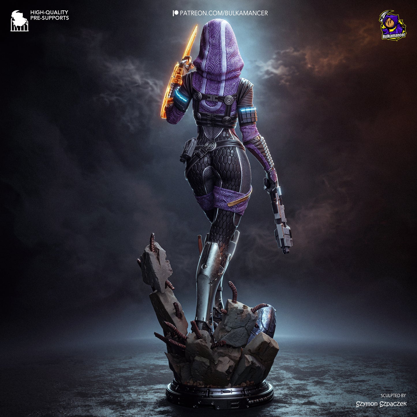 Tali | Mass Effect | Handcrafted Figure