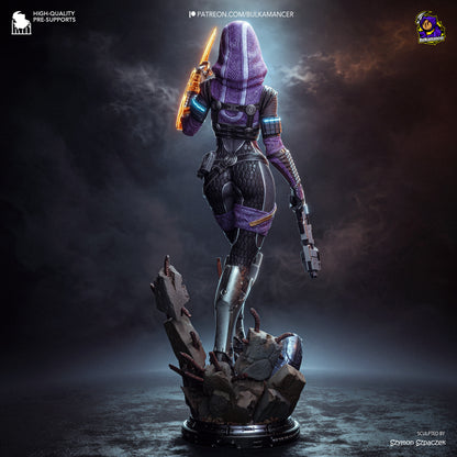 Tali | Mass Effect | Handcrafted Figure