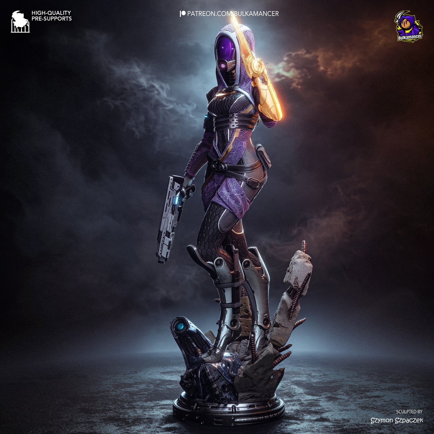 Tali | Mass Effect | Handcrafted Figure