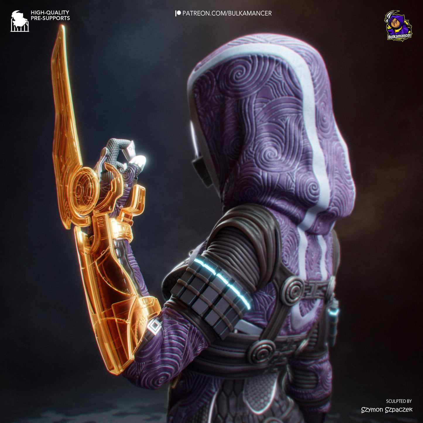Tali | Mass Effect | Handcrafted Figure