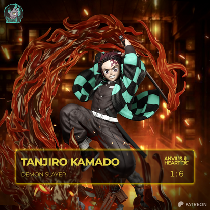 Tanjiro Kamado | Demon Slayer | Handcrafted Figure