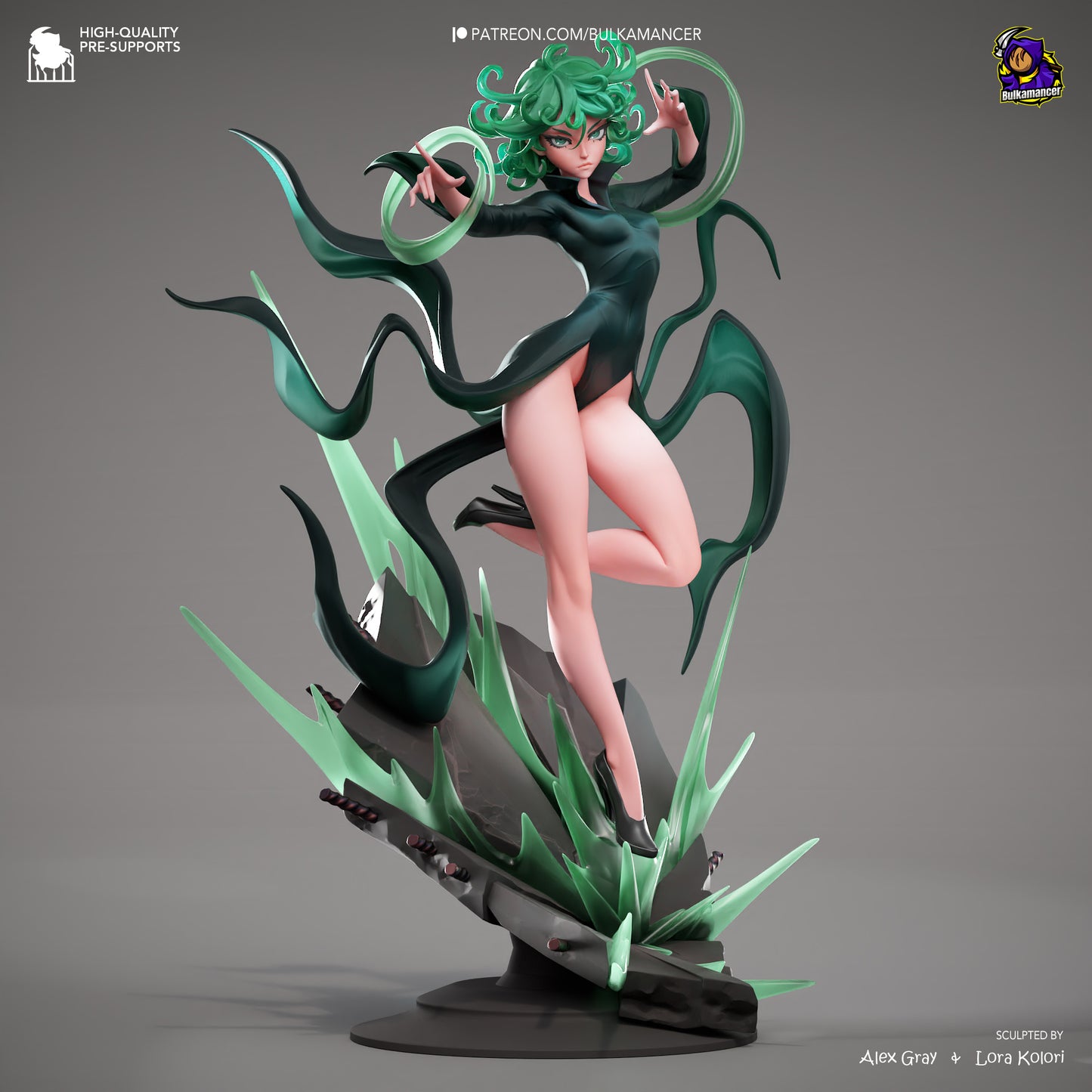 Fubuki and Tatsumaki | One-Punch Man | Handcrafted Figure