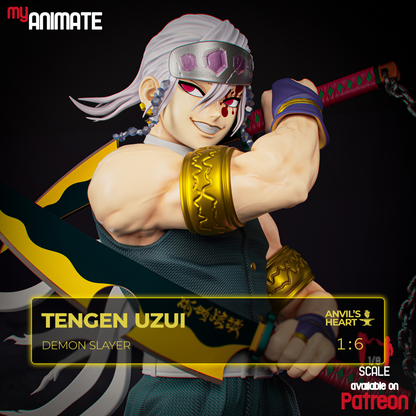 Tengen Uzui | Demon Slayer | Handcrafted Figure