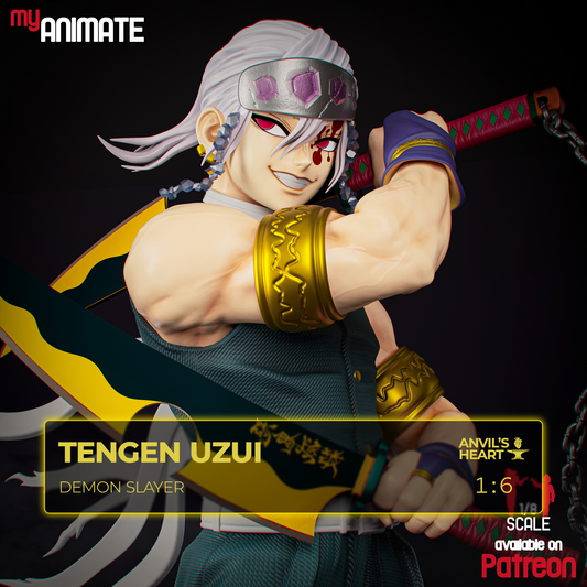 Tengen Uzui | Demon Slayer | Handcrafted Figure