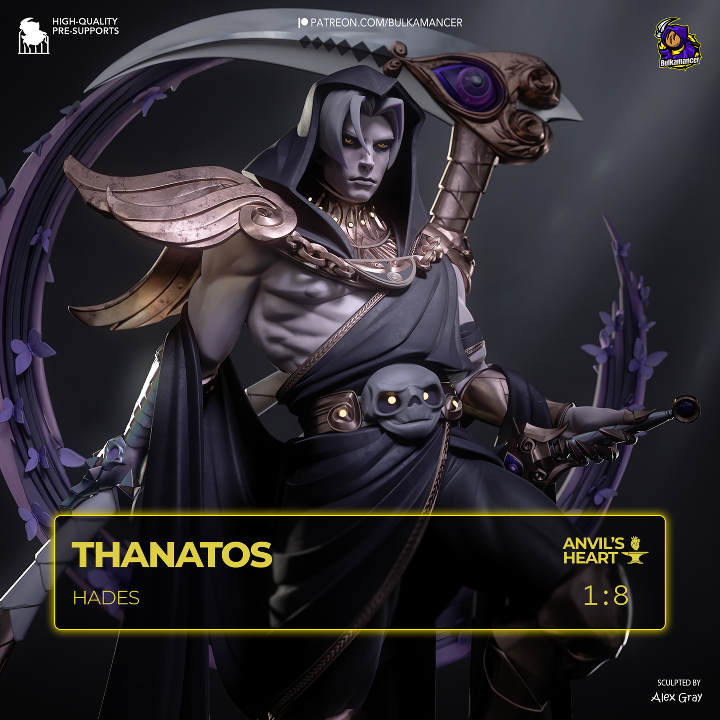 Thanatos | Hades | Handcrafted Figure