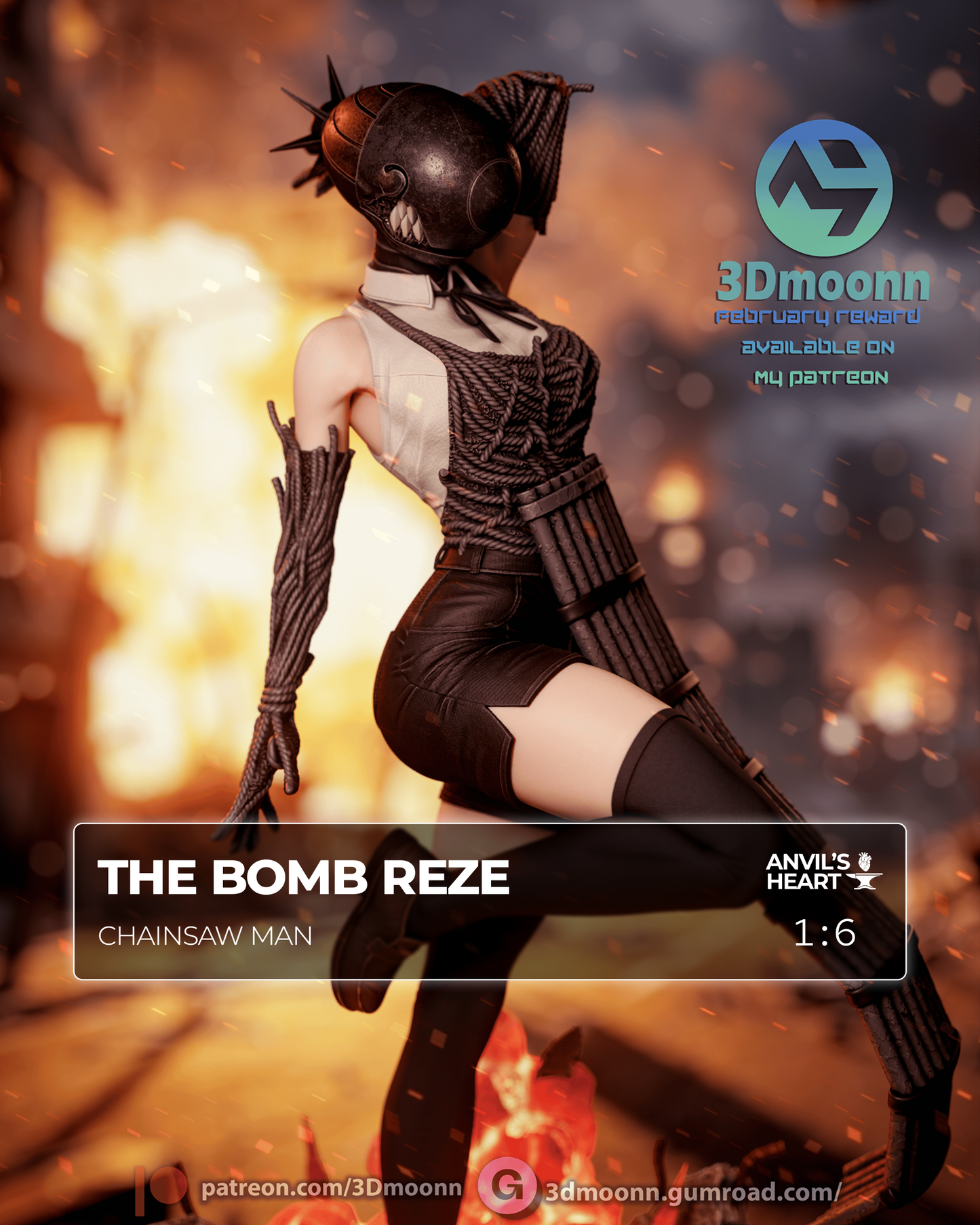 The Bomb Devil | Chainsaw | Handcrafted Figure