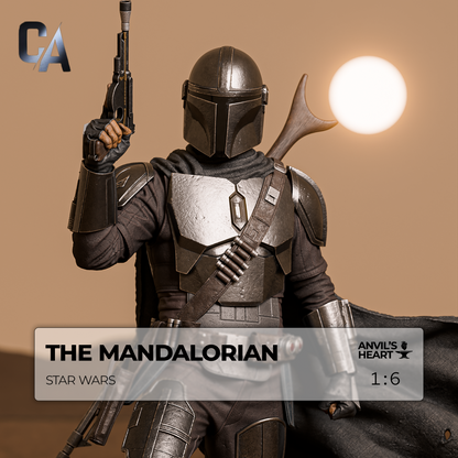 Armored Bounty Hunter | Handcrafted Figure