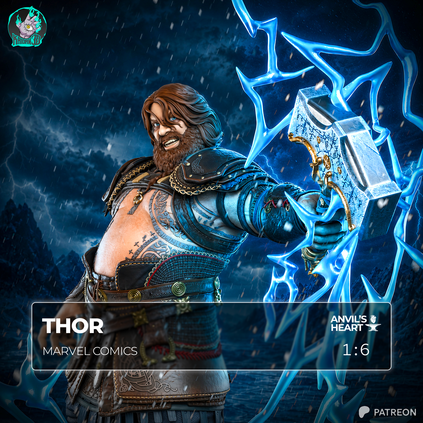 Thunder God | Handcrafted Figure