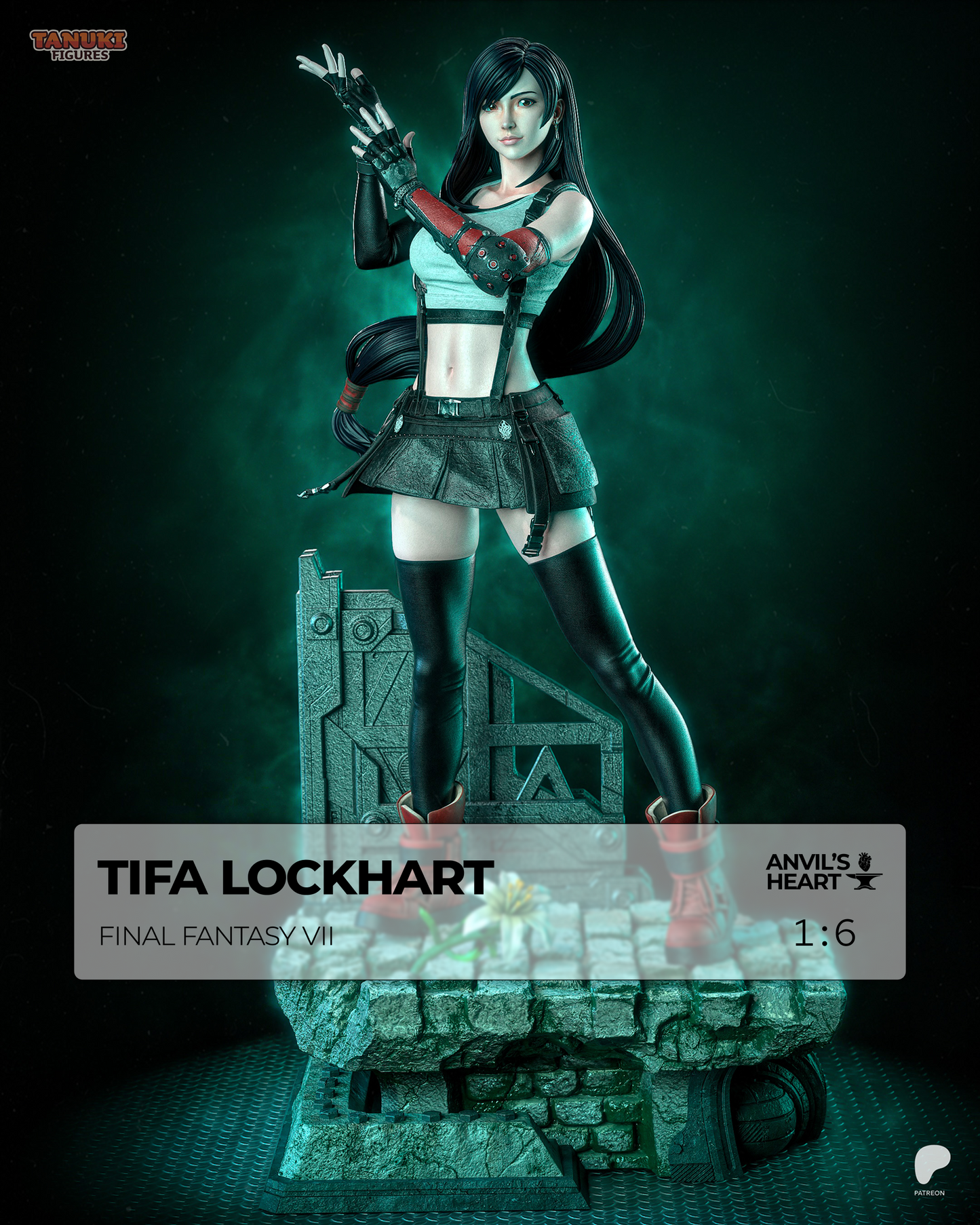 Tifa Lockhart | Final Fantasy VII  | Handcrafted Figure
