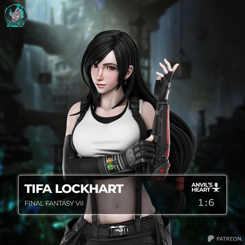 Martial Arts Barmaid | Handcrafted Figure