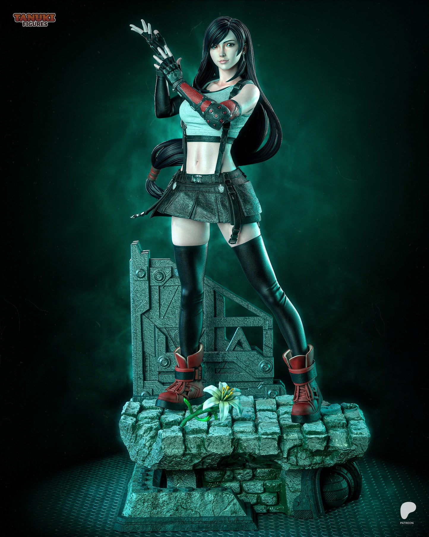 Tifa Lockhart | Final Fantasy VII  | Handcrafted Figure