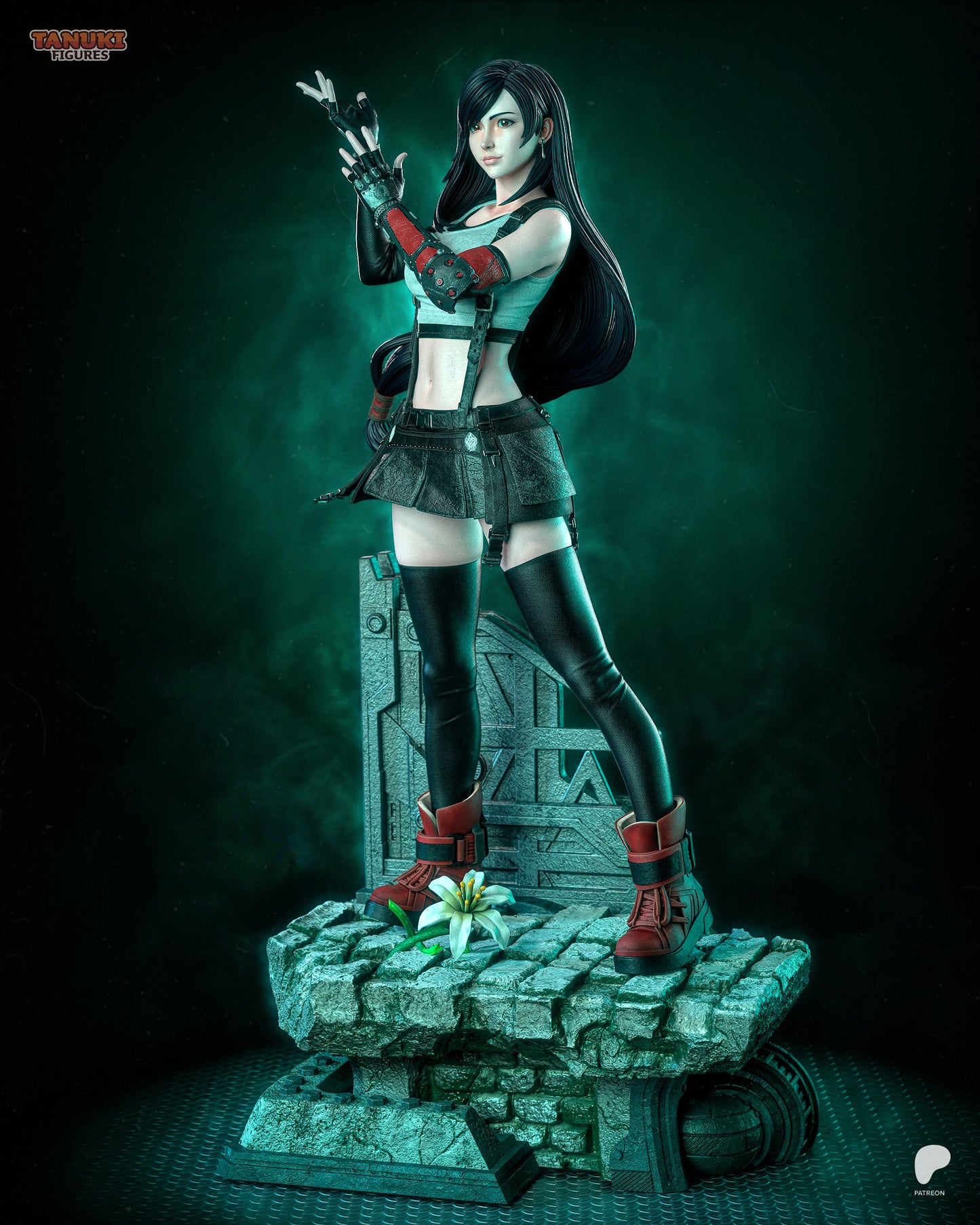 Tifa Lockhart | Final Fantasy VII  | Handcrafted Figure