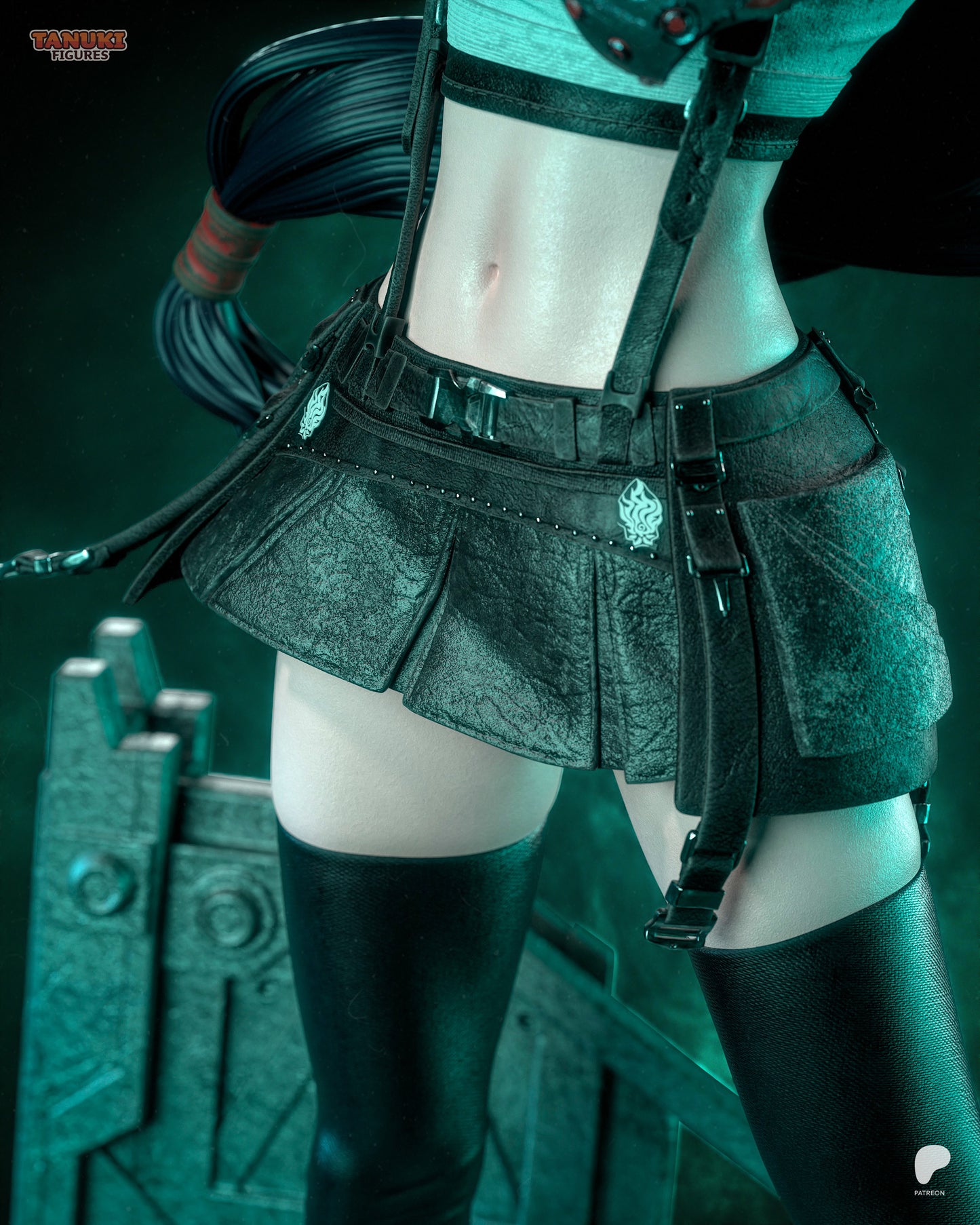 Tifa Lockhart | Final Fantasy VII  | Handcrafted Figure