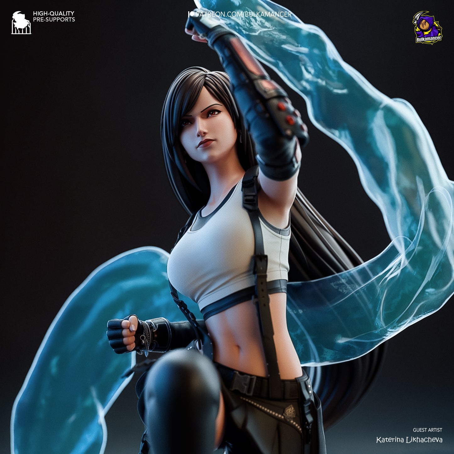 Tifa Lockhart | Final Fantasy VII  | Handcrafted Figure