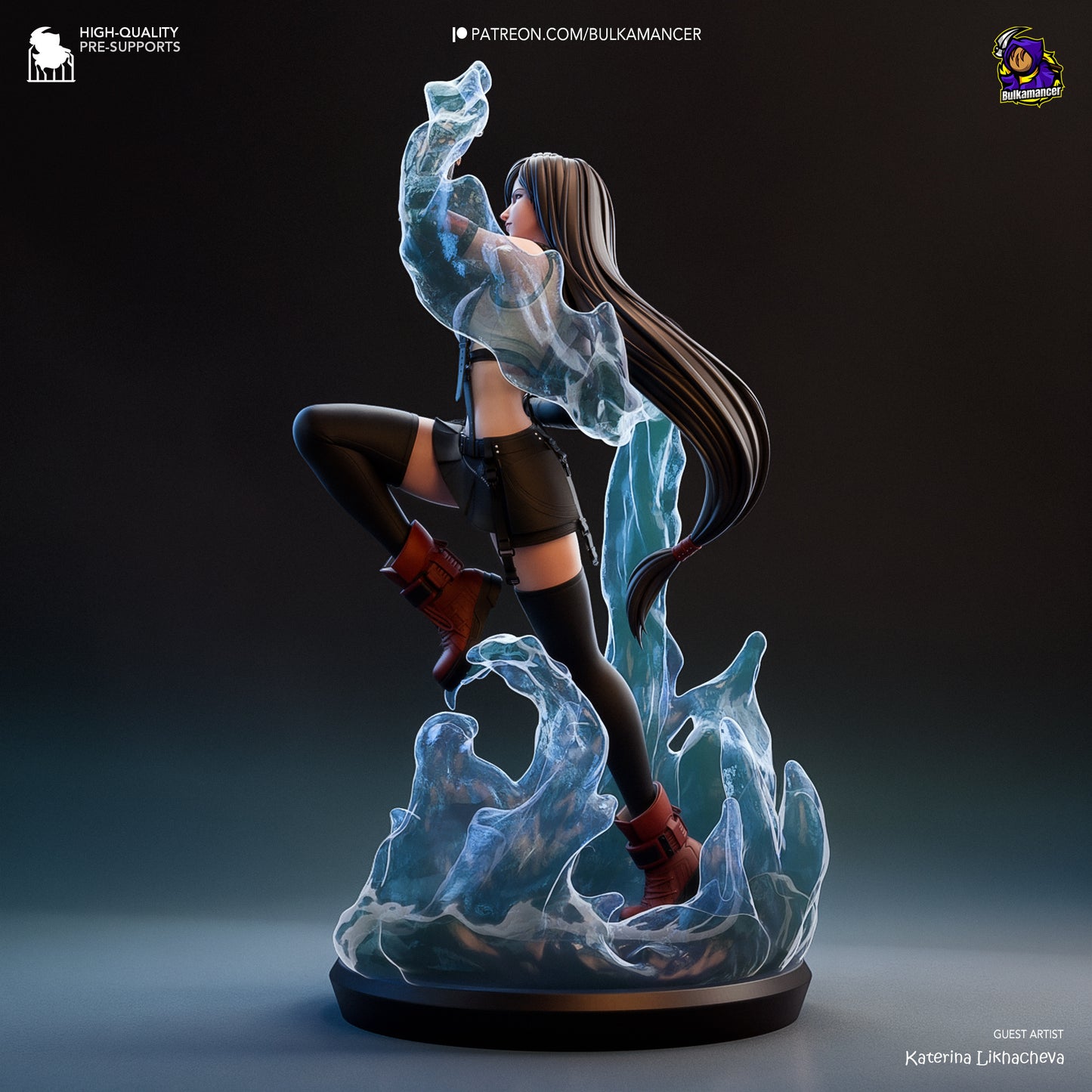 Tifa Lockhart | Final Fantasy VII  | Handcrafted Figure
