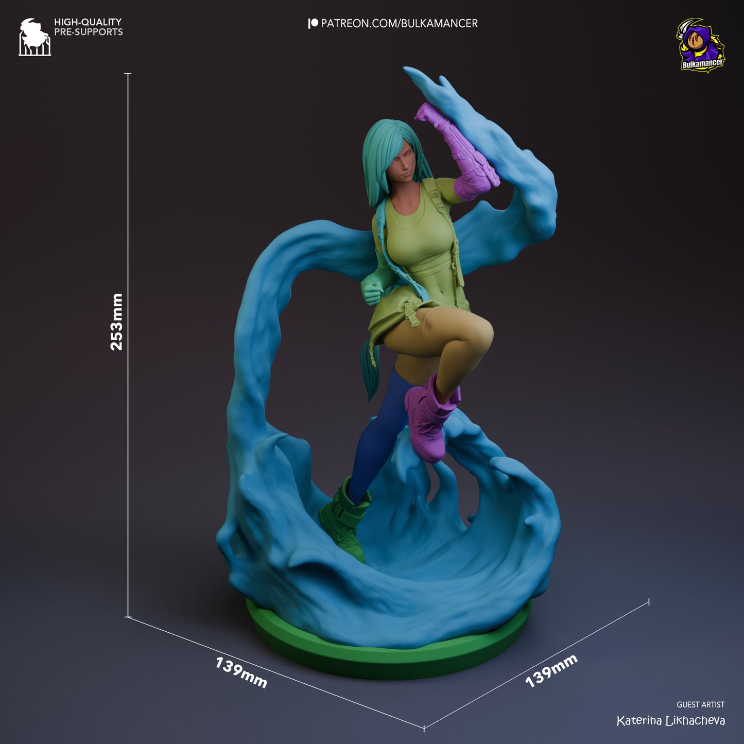Tifa Lockhart | Final Fantasy VII  | Handcrafted Figure