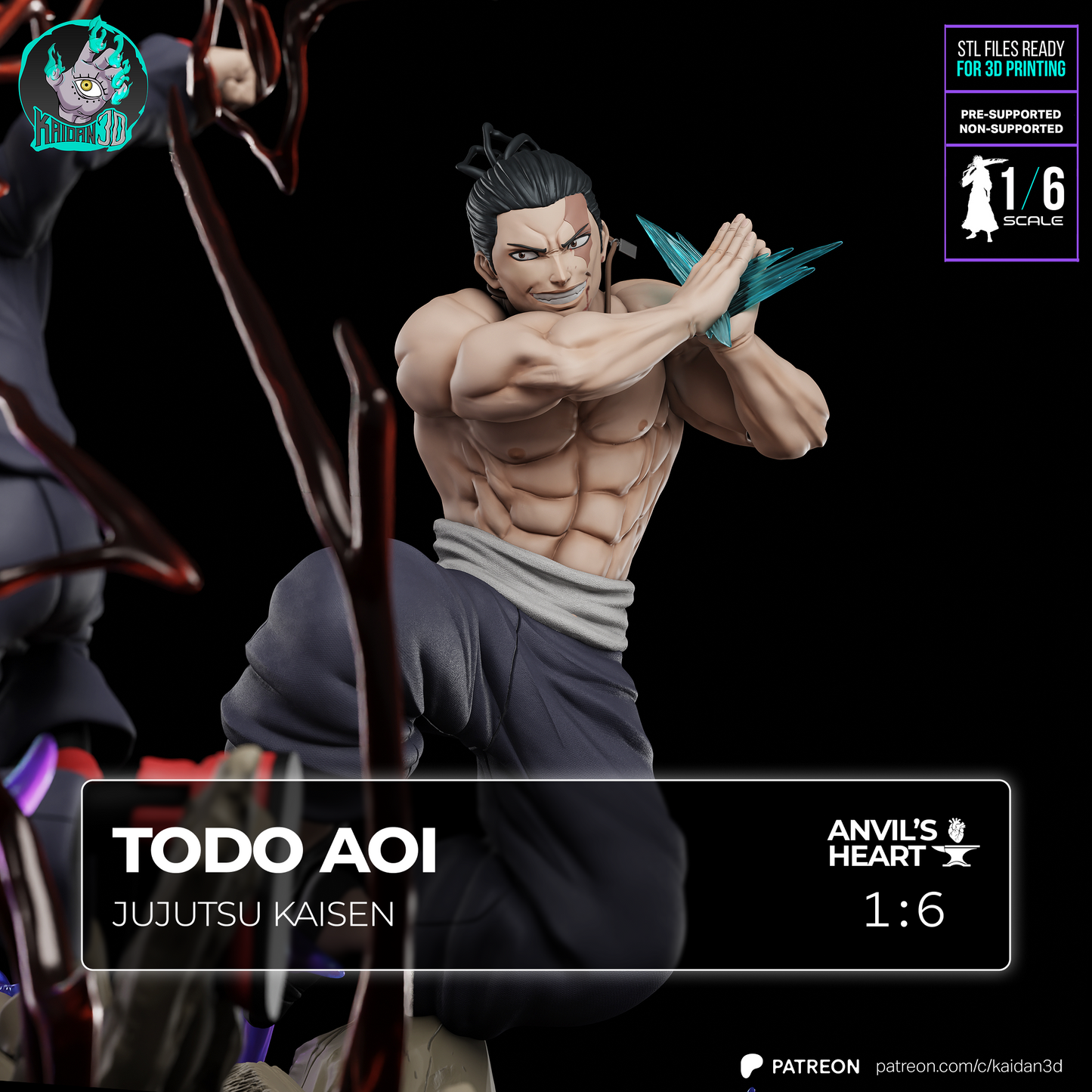 Todo Aoi | Jujutsu Kaisen | Handcrafted Figure
