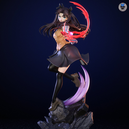 Twin-Tail Mage Heiress | Handcrafted Figure