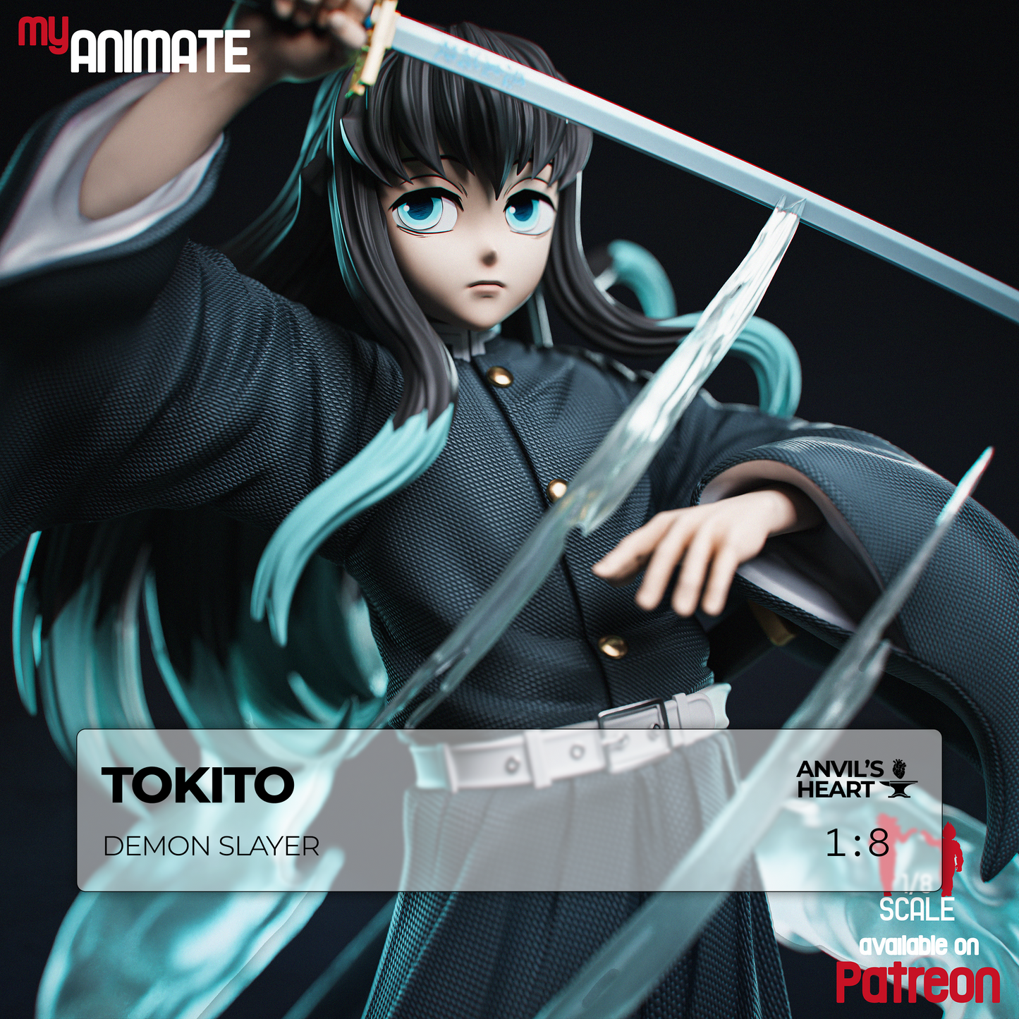 Tokito | Demon Slayer | Handcrafted Figure