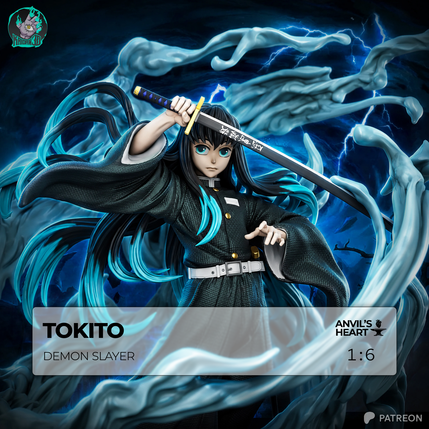 Mist Blade Warrior | Handcrafted Figure