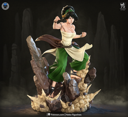 Blind Fighter | Handcrafted Figure