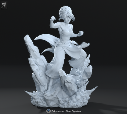 Blind Fighter | Handcrafted Figure