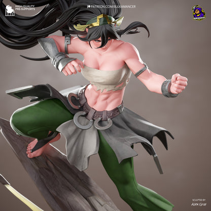 Blind Fighter | Handcrafted Figure