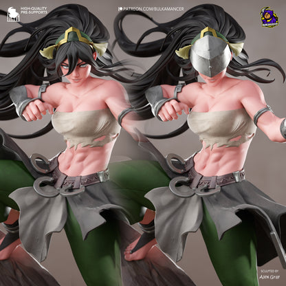 Blind Fighter | Handcrafted Figure