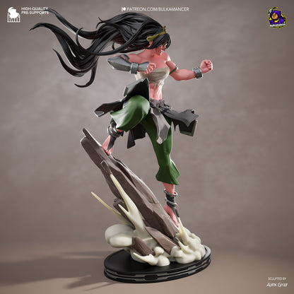 Blind Fighter | Handcrafted Figure