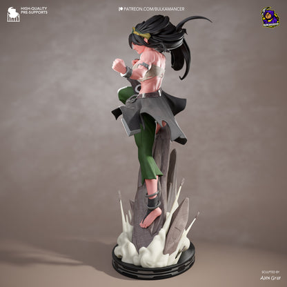 Blind Fighter | Handcrafted Figure