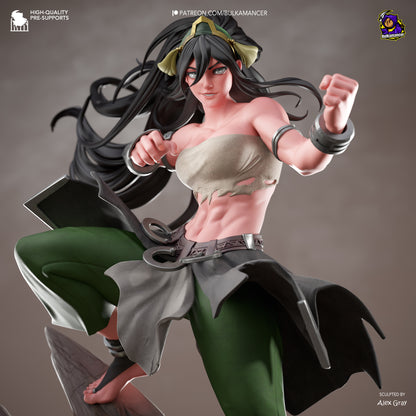 Blind Fighter | Handcrafted Figure