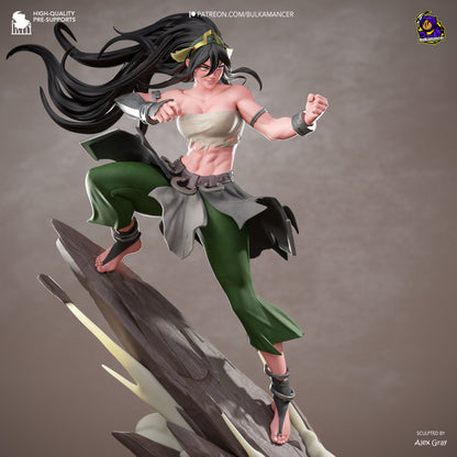 Blind Fighter | Handcrafted Figure
