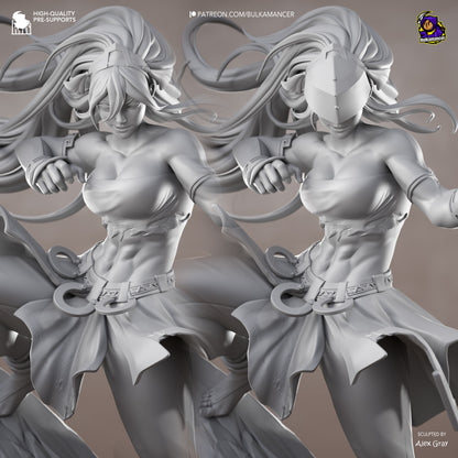Blind Fighter | Handcrafted Figure