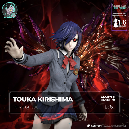 Touka Kirishima | Tokyo Ghoul | Handcrafted Figure