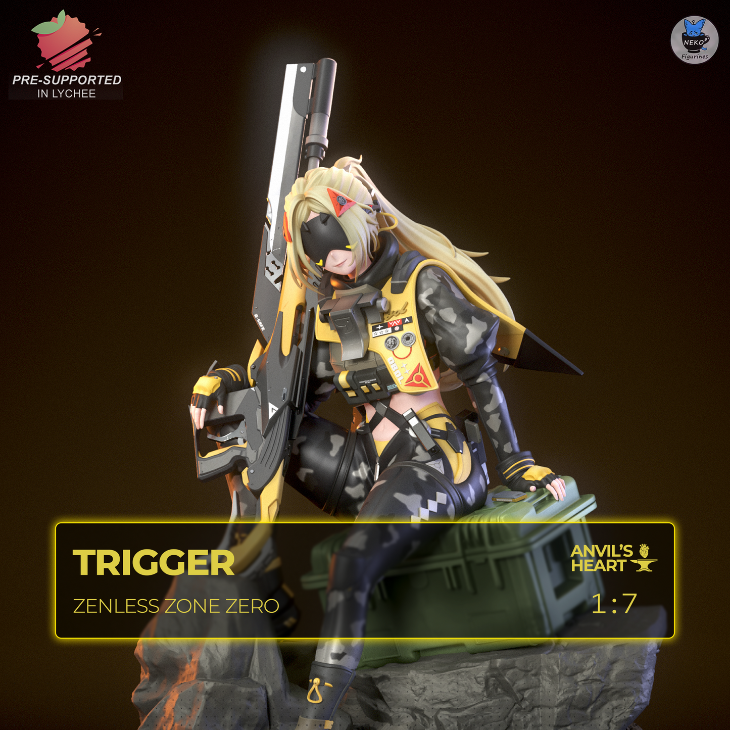 Elite Sniper Agent | Handcrafted Figure